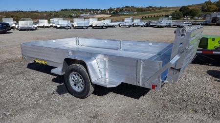 New 2027 Aluma 6'9" x 12 Heavy SR Utility Trailer w/ 4400# Braking Axle!!!