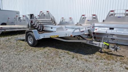 New 2027 Aluma 6'10" x 14' HD Single Axle Aluminum Tilt Trailer