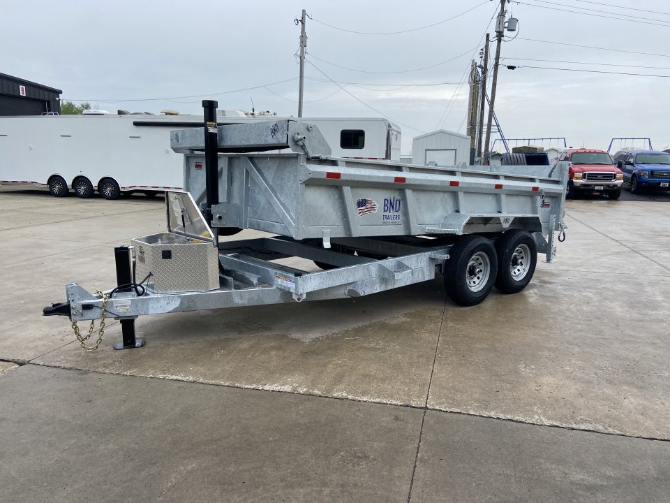 New BND Trailers GAL 7X14 Dump
