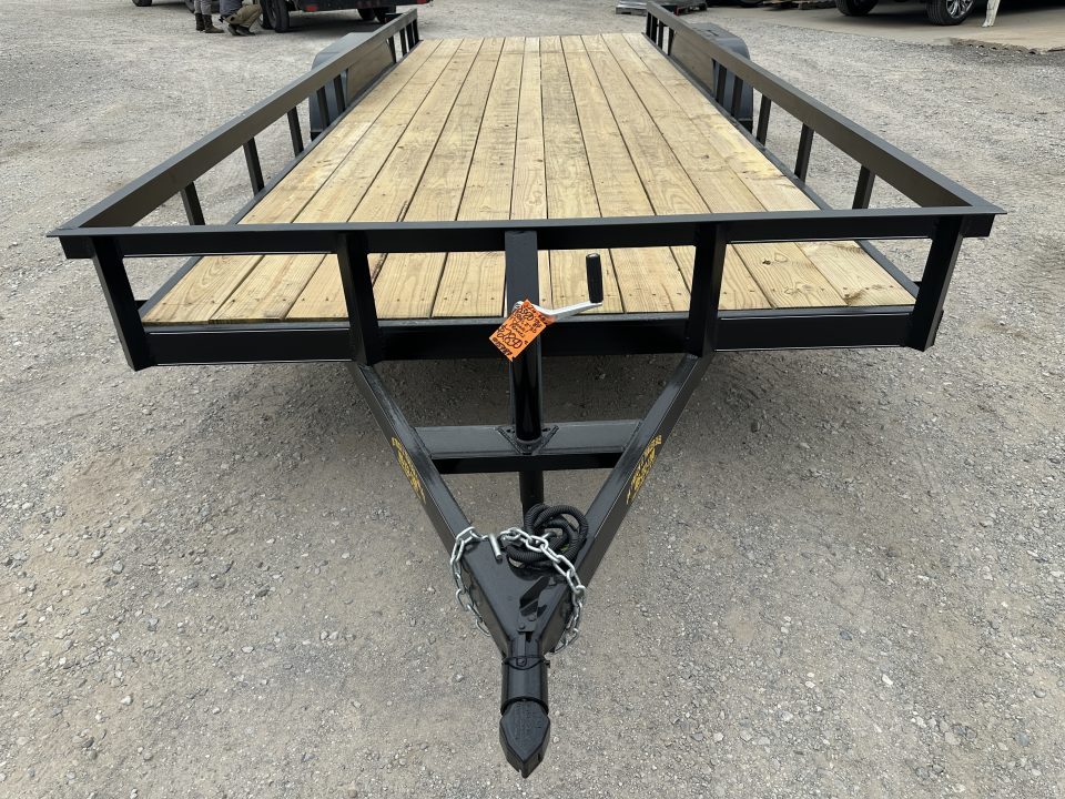 New 2026 Road Boss 83"x20' Bumper Pull with upgraded frame Utility Trailer