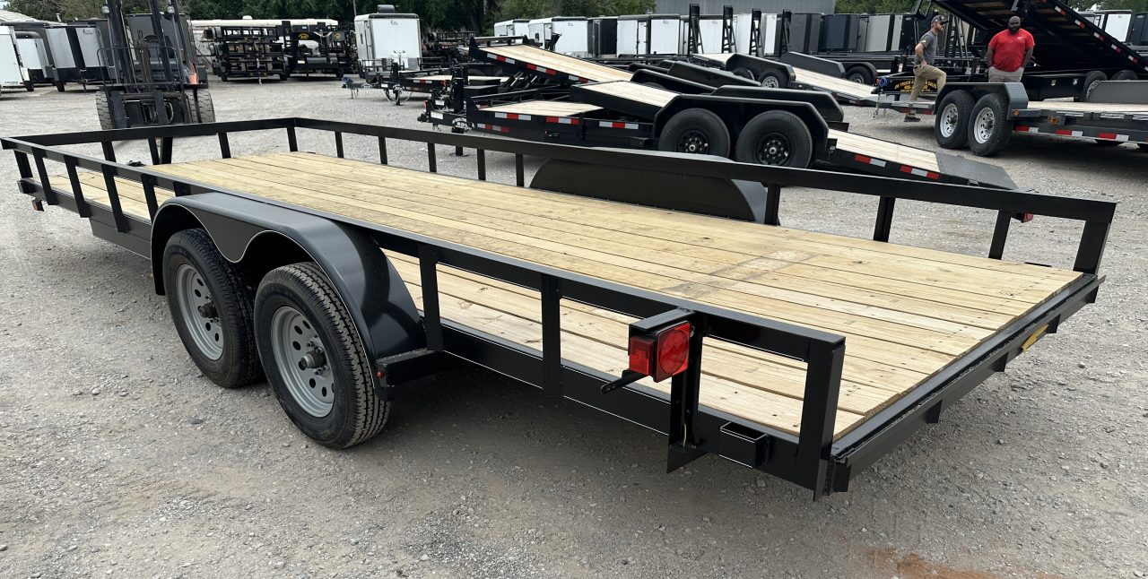 New 2026 Road Boss 83"x20' Bumper Pull with upgraded frame Utility Trailer