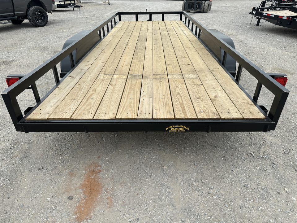 New 2026 Road Boss 83"x20' Bumper Pull with upgraded frame Utility Trailer