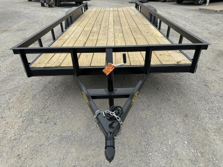 New 2026 Road Boss 83"x20' Bumper Pull with upgraded frame Utility Trailer