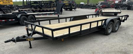 New 2026 Road Boss 83 x20' Bumper Pull with upgraded frame Utility Trailer