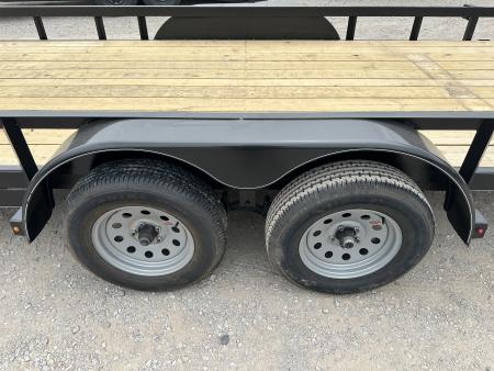 New 2026 Road Boss 83"x20' Bumper Pull with upgraded frame Utility Trailer