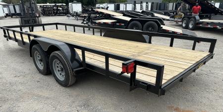 New 2026 Road Boss 83"x20' Bumper Pull with upgraded frame Utility Trailer