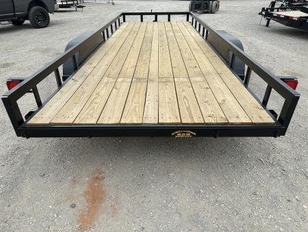 New 2026 Road Boss 83"x20' Bumper Pull with upgraded frame Utility Trailer