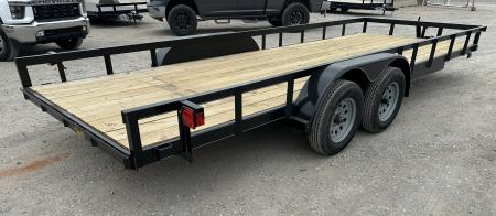 New 2026 Road Boss 83"x20' Bumper Pull with upgraded frame Utility Trailer