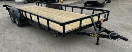 New 2026 Road Boss 83"x20' Bumper Pull with upgraded frame Utility Trailer