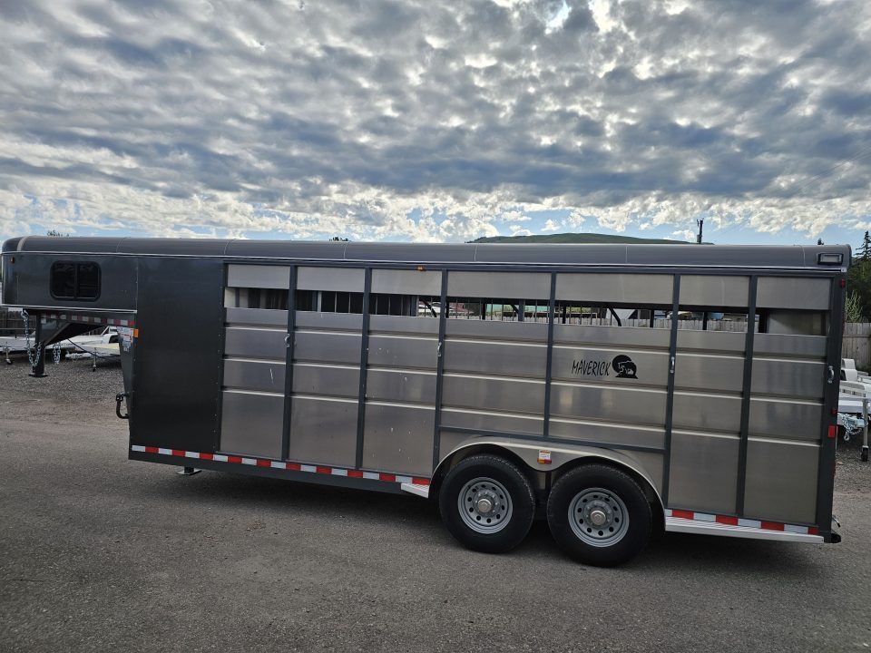 New 2026 Maverick 4 Horse Gooseneck Horse Trailer