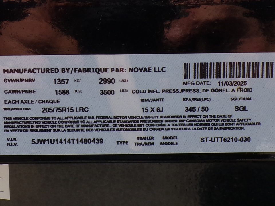 New 2026 Sure-Trac UTT6210 Utility Trailer