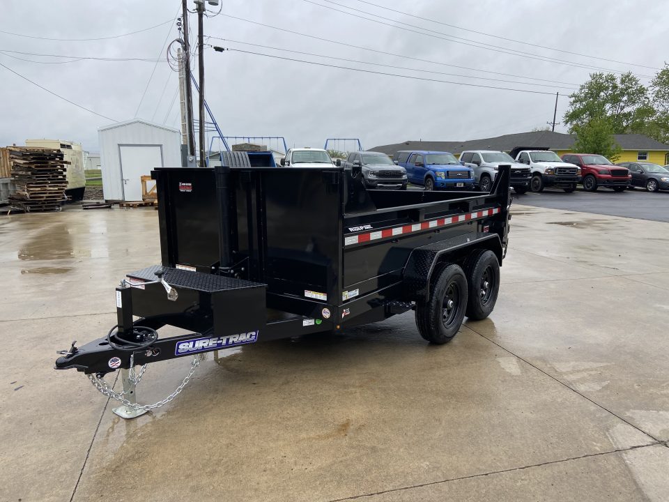 New Sure-Trac 6X10 SD LP TELE DUMP Trailer