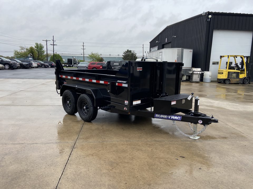 New Sure-Trac 6X10 SD LP TELE DUMP Trailer
