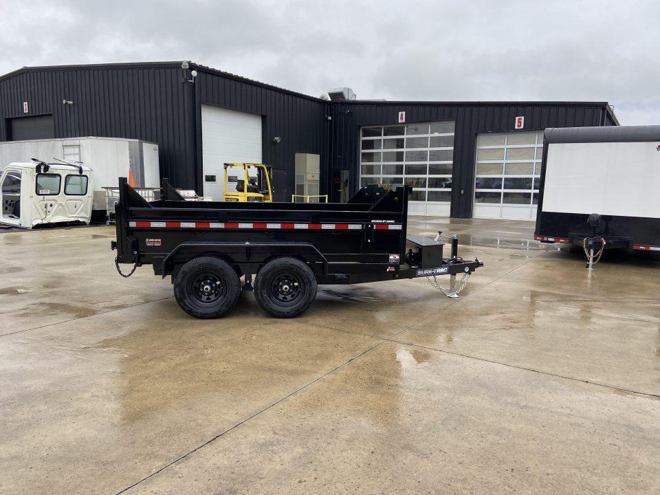 New Sure-Trac 6X10 SD LP TELE DUMP Trailer