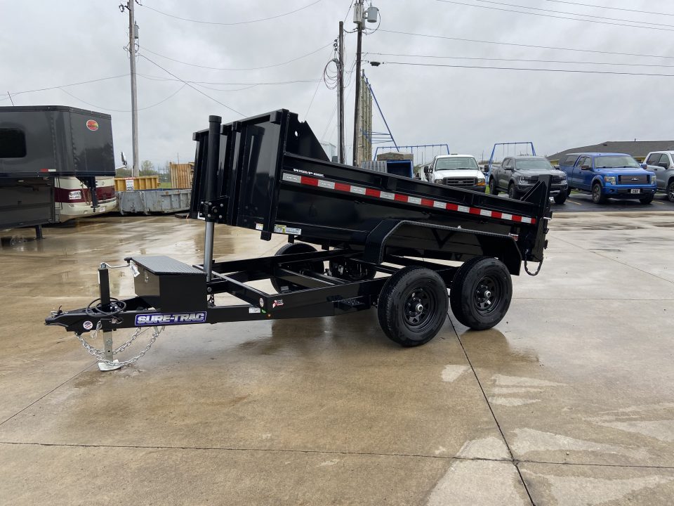 New Sure-Trac 6X10 SD LP TELE DUMP Trailer