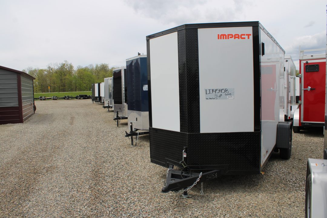 New 2026 Impact Trailers 6' X 12' R STOCK ID 53177 Cargo / Enclosed Trailer