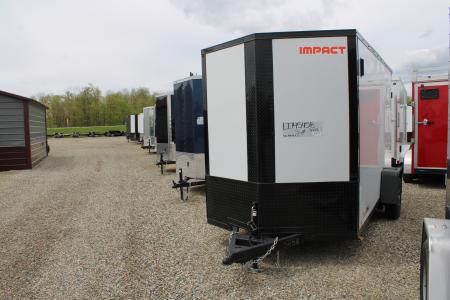 New 2026 Impact Trailers 6' X 12' R STOCK ID 53177 Cargo / Enclosed Trailer