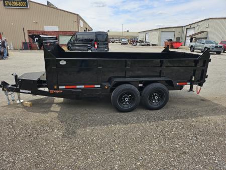 New 2027 Quality Steel and Aluminum Quality Steel CJ 83X14 14k GVWR Dump Trailer #260280 Dump Trailer
