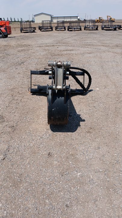 Used Skid Pro Skid Steer Backhoe Attachment