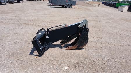 Used Skid Pro Skid Steer Backhoe Attachment