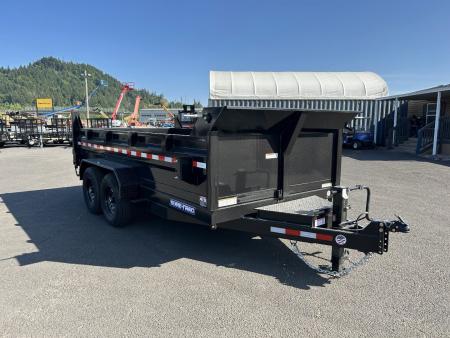 New 2026 Sure-Trac 7x14 Low Pro Scissor Dump 14K GVWR