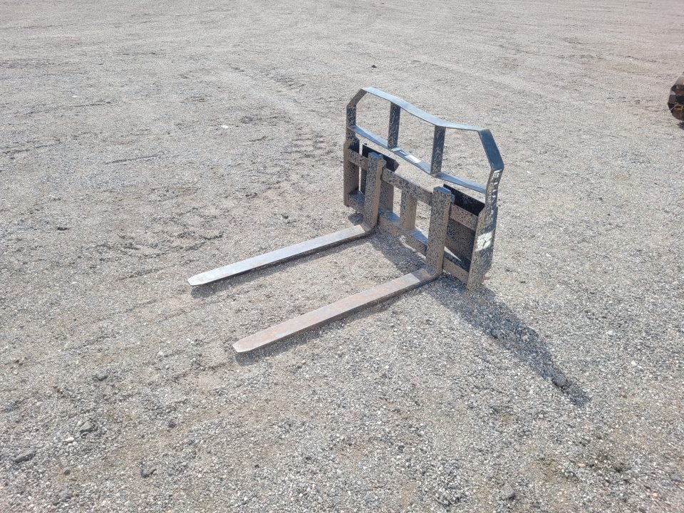 Used Skid Steer 48" Pallet Forks