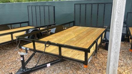 New 2026 P & T Trailers 6.5x12 Utility Trailer