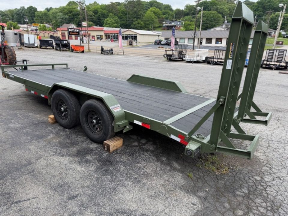 New Load Trail Equipment 83x20 14K Army Green C97