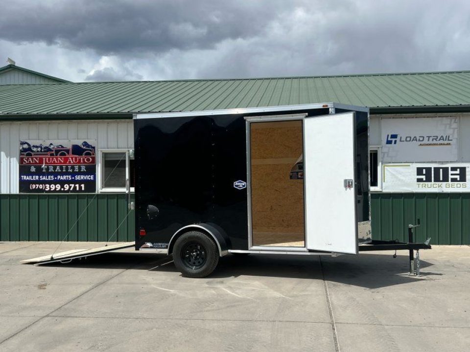 New 2026 American Hauler AR610S2-D 6'X10' Cargo / Enclosed Trailer