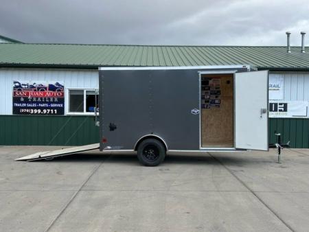 New 2026 American Hauler AR612S2-D 6'X12' Cargo / Enclosed Trailer