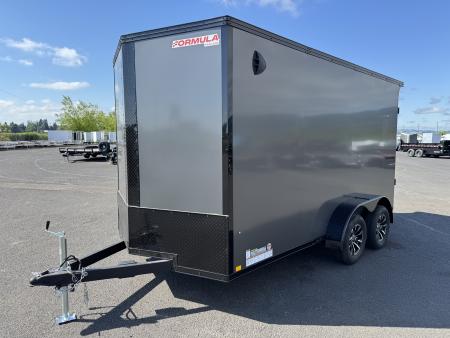 New 2026 Formula Traverse 7x14 Enclosed Trailer 7K GVWR