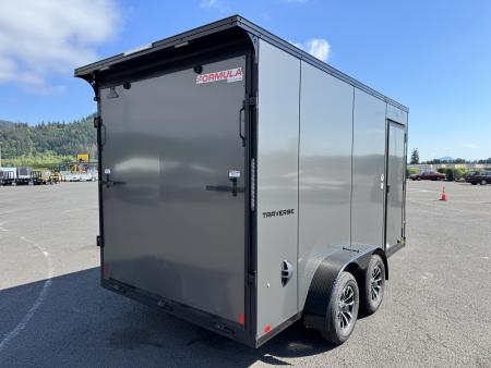 New 2026 Formula Traverse 7x14 Enclosed Trailer 7K GVWR