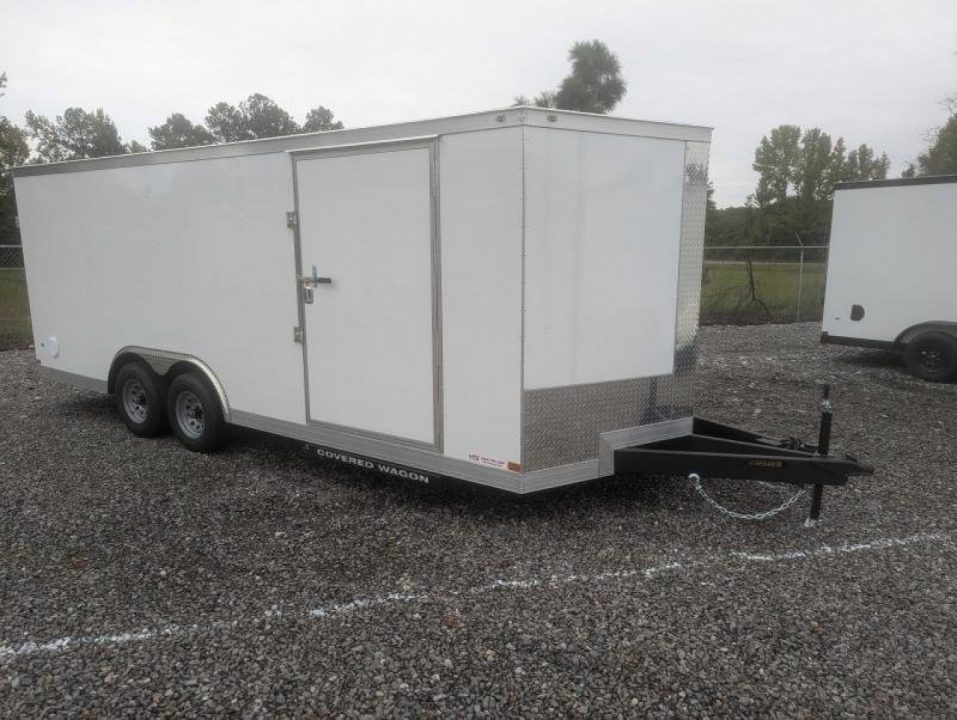 New 2026 Covered Wagon Trailers Covered Wagon Trailers 8.5x20 Car / Racing Trailer