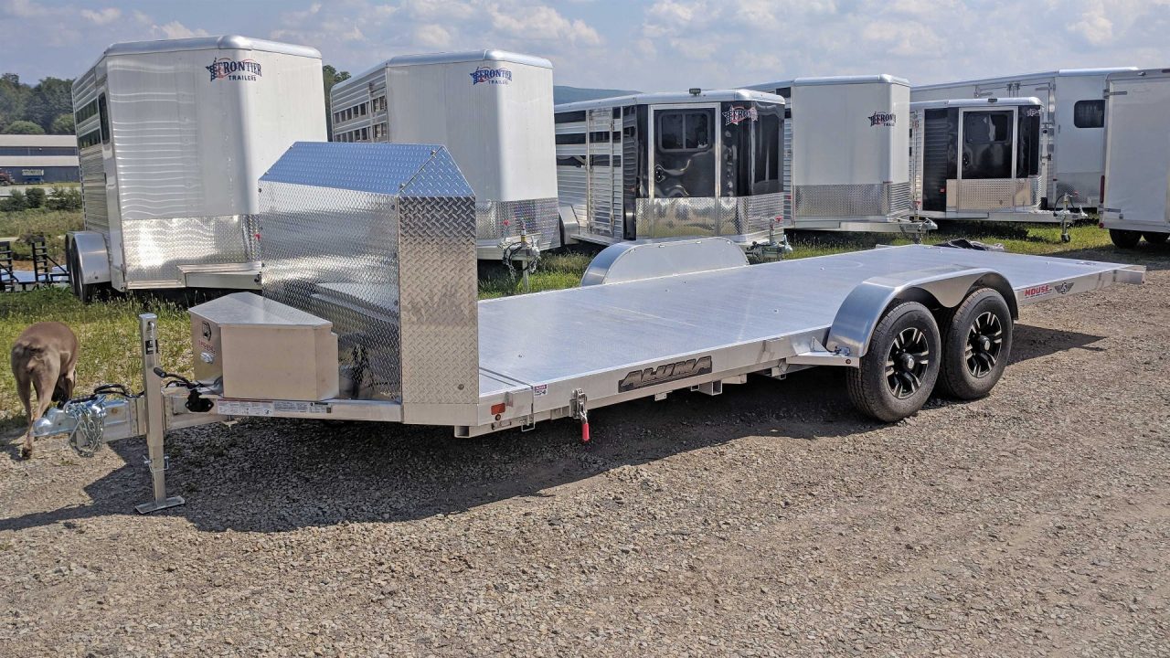 New 2027 Aluma 20' (20" Stationary + 20' Tilt) HD Tilt Trailer