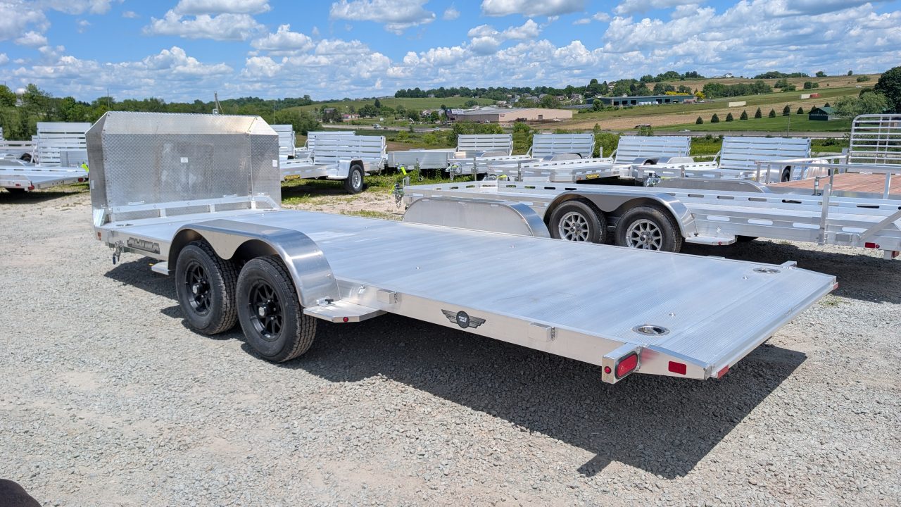 New 2027 Aluma 20' (20" Stationary + 20' Tilt) HD Tilt Trailer