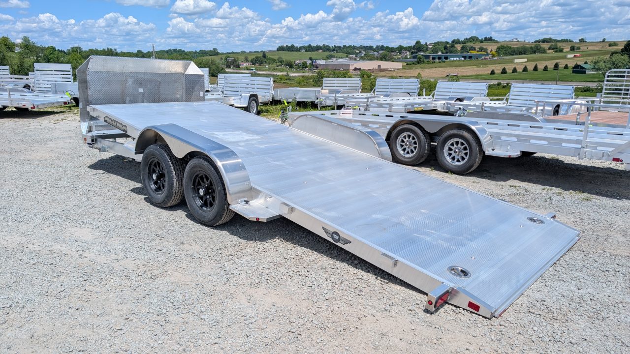 New 2027 Aluma 20' (20" Stationary + 20' Tilt) HD Tilt Trailer