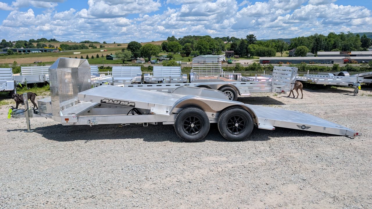 New 2027 Aluma 20' (20" Stationary + 20' Tilt) HD Tilt Trailer