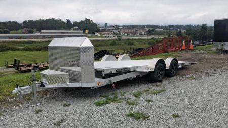 New 2027 Aluma 20' (20" Stationary + 20' Tilt) HD Tilt Trailer