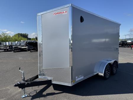 New 2026 Formula Conquest 7x14 Enclosed Trailer w/ Upgrades 7k GVWR