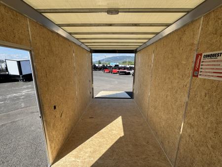 New 2026 Formula Conquest 7x14 Enclosed Trailer w/ Upgrades 7k GVWR