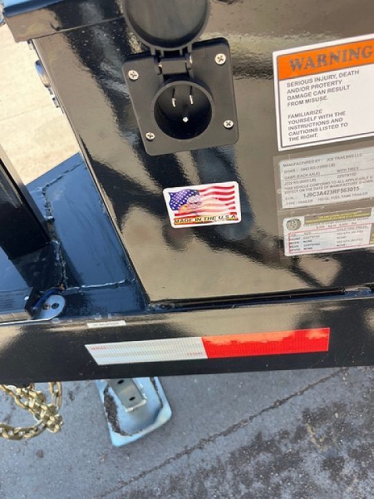 New 2027 JCE 750 Fuel Trailer