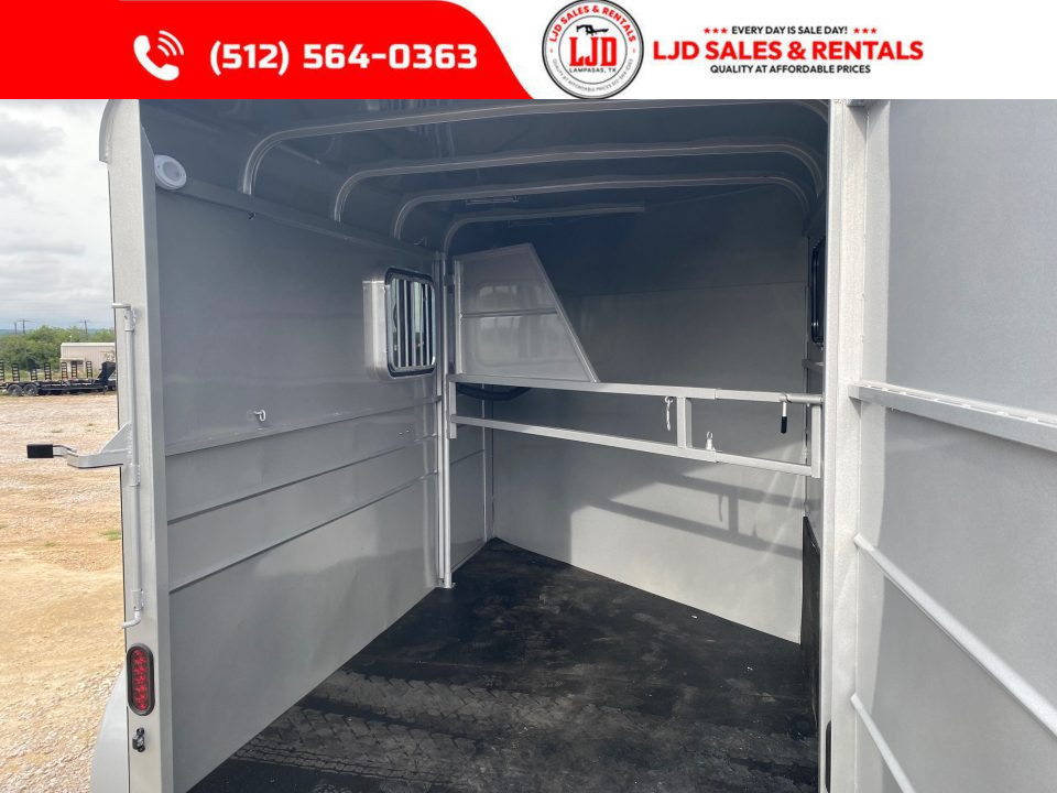 New 2026 Calico - 6'X13'X7' - 2 Horse Slant Trailer - Ranch King Pkg.