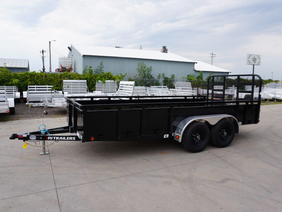 New 2027 PJ Trailers UL 83"x16ft Utility Trailer