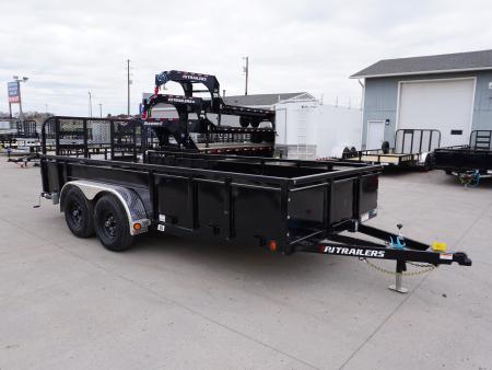 New 2026 PJ Trailers UL 83"x16ft Utility Trailer