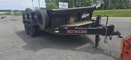 Used REPO 2023 ED Trailers 14' Dump Trailer