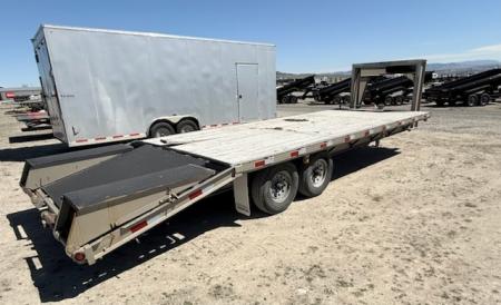 Used 2009 Titan 20' Flatbed Trailer