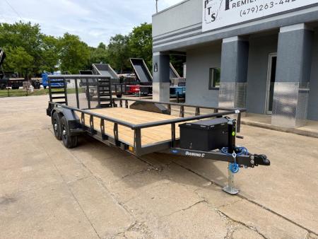 New 2026 Diamond C Trailers TUT 206 Package 18' X 83  Utility Trailer