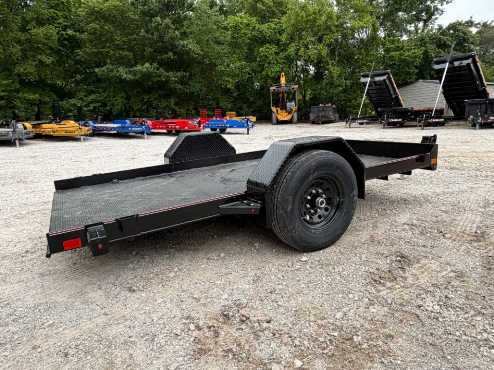 New 2026 Diamond C Trailers 7K DSA 107 Package 12'X77" Equipment Trailer