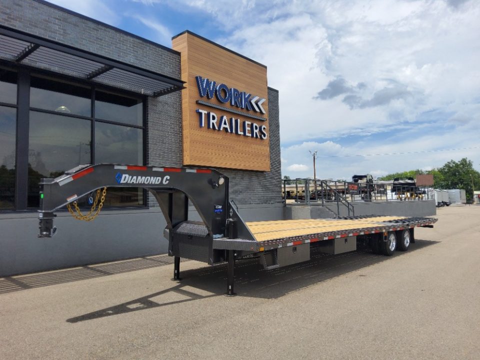 New 2026 Diamond C Trailers FMAX216HDT Flatbed Trailer