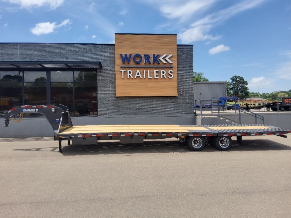 New 2026 Diamond C Trailers FMAX216HDT Flatbed Trailer